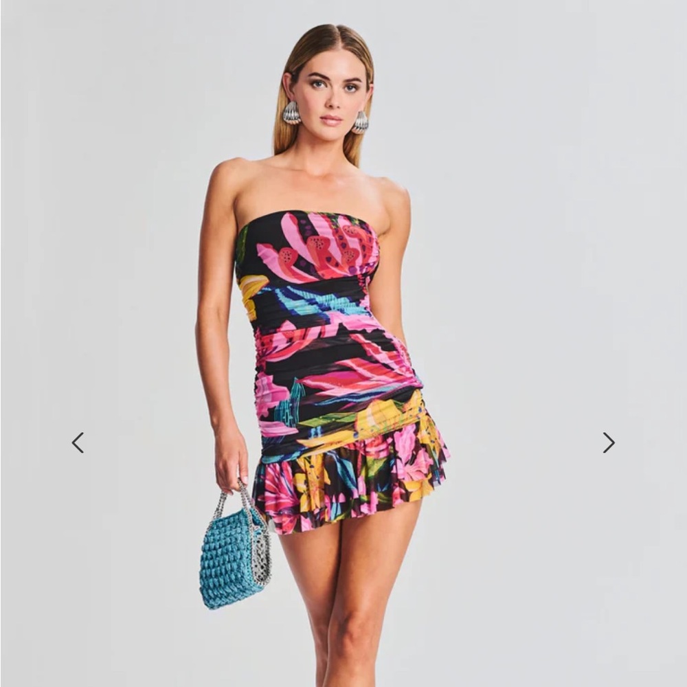 Chris Strapless Dress Small